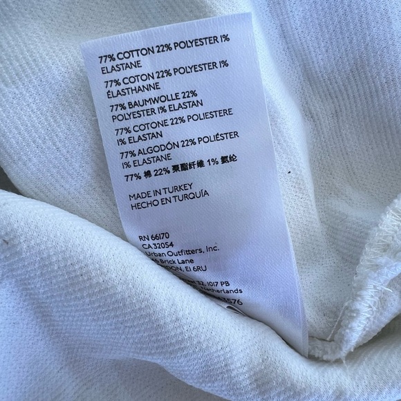 Anthropologie Cream Mini Dress with Black Accents - Picture 12 of 16